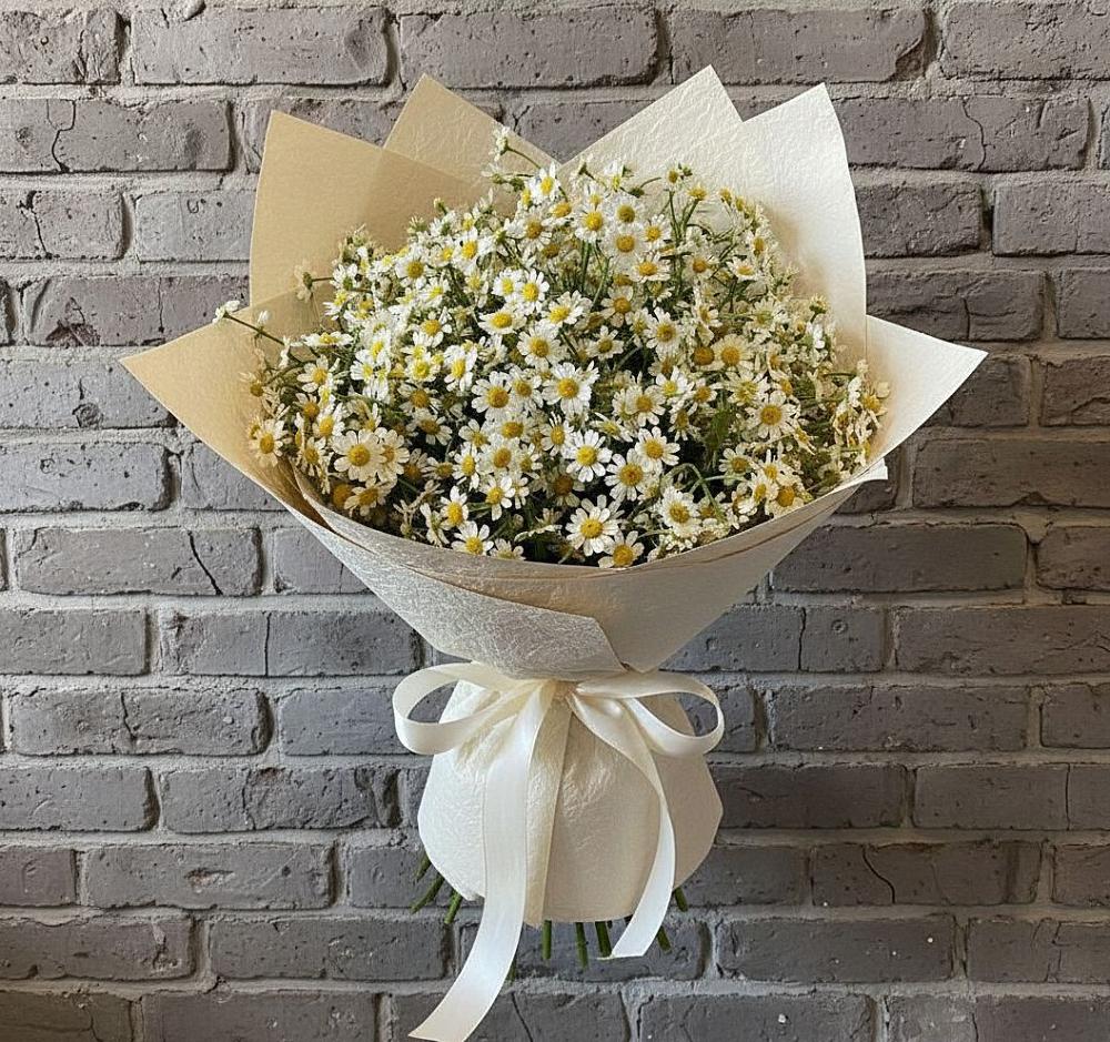 Букет цветов из: Ромашки в Шаховской