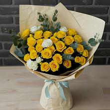 Букет цветов из:  Розы #REPLACE_PRED# Шаховской