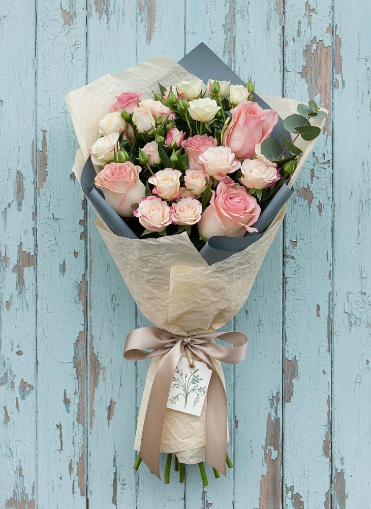 Букет цветов из: Розы в Шаховской