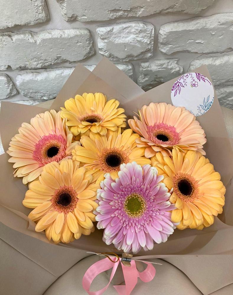 Букет цветов из: Герберы в Шаховской