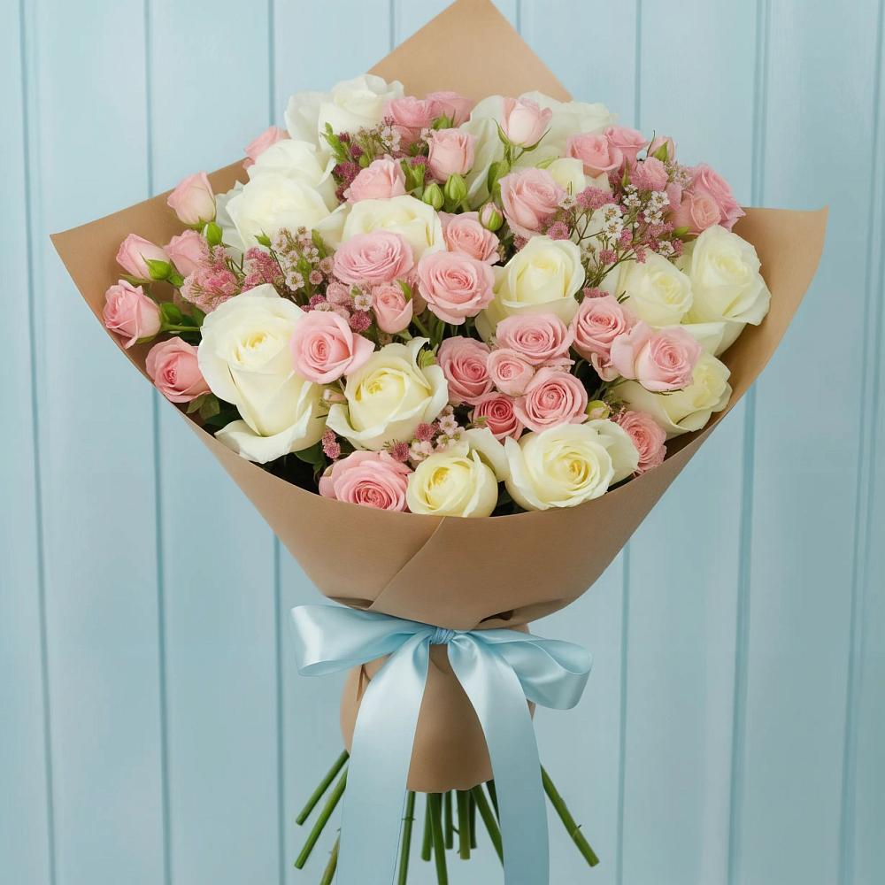 Букет цветов из: Розы в Шаховской