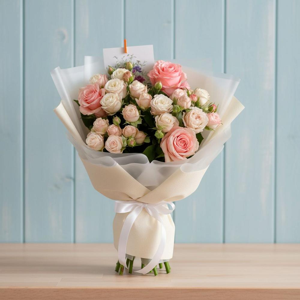 Букет цветов из: Розы в Шаховской