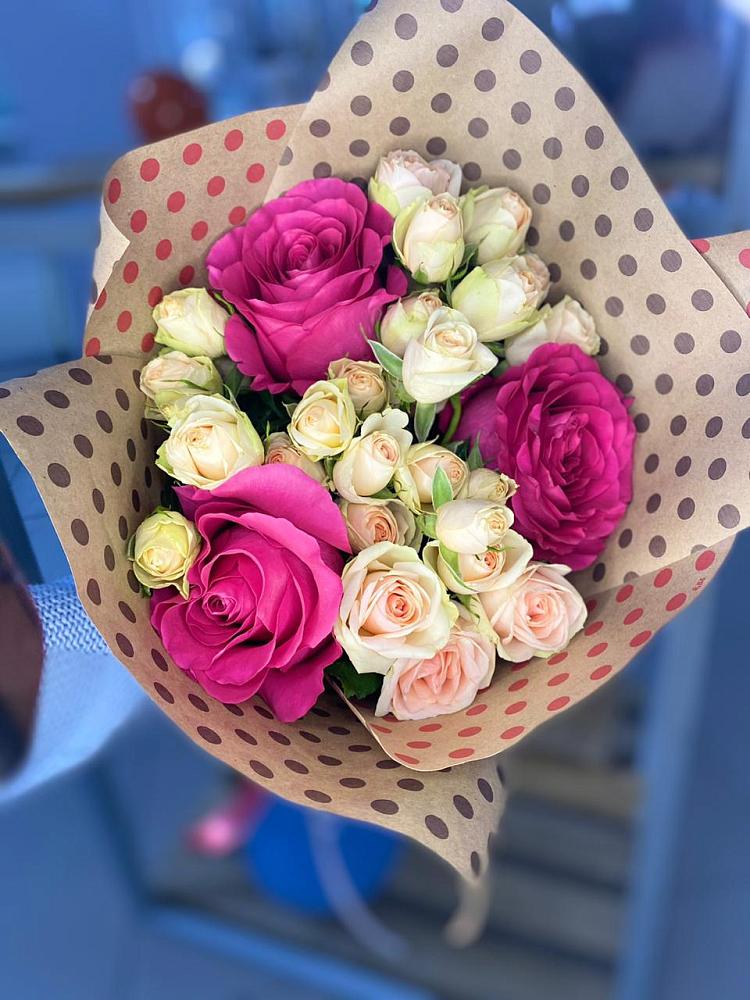 Букет цветов из: Розы в Шаховской