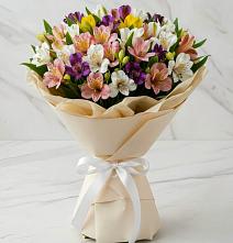 Букет цветов из:  Альстромерии #REPLACE_PRED# Шаховской