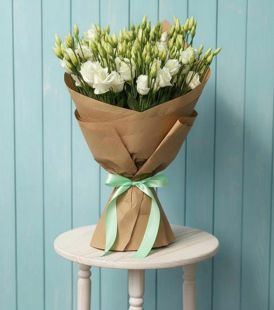 Букет цветов из: Лизиантусы в Шаховской