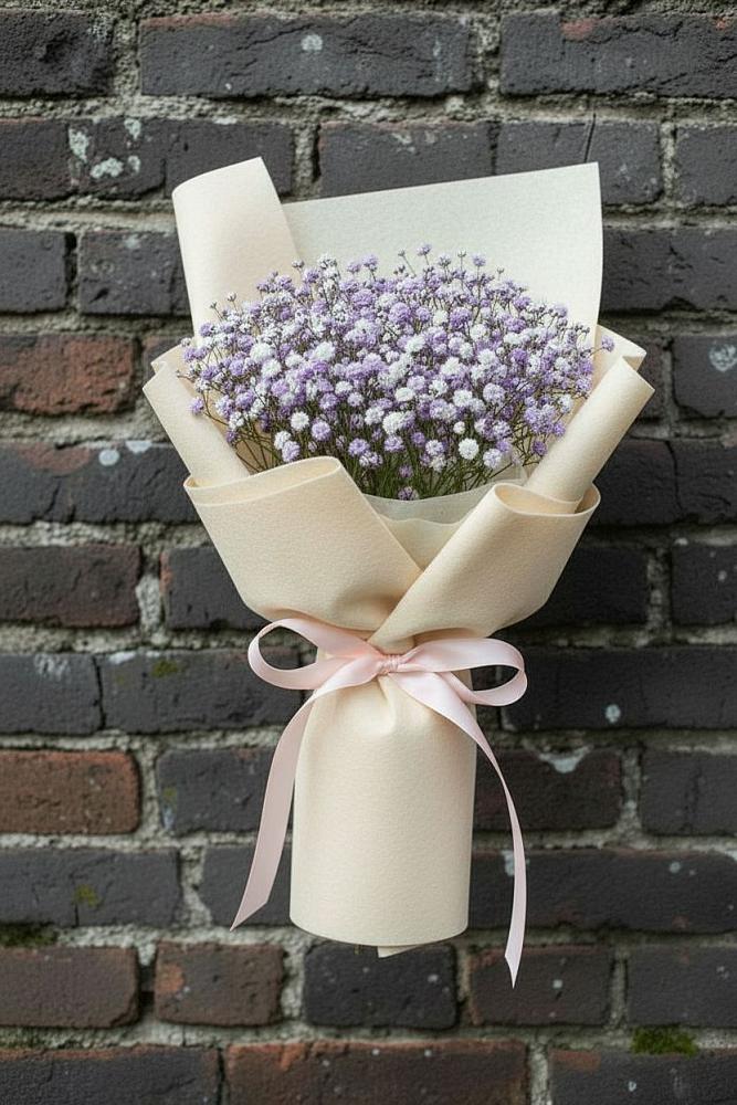 Букет цветов из: Гипсофила в Шаховской