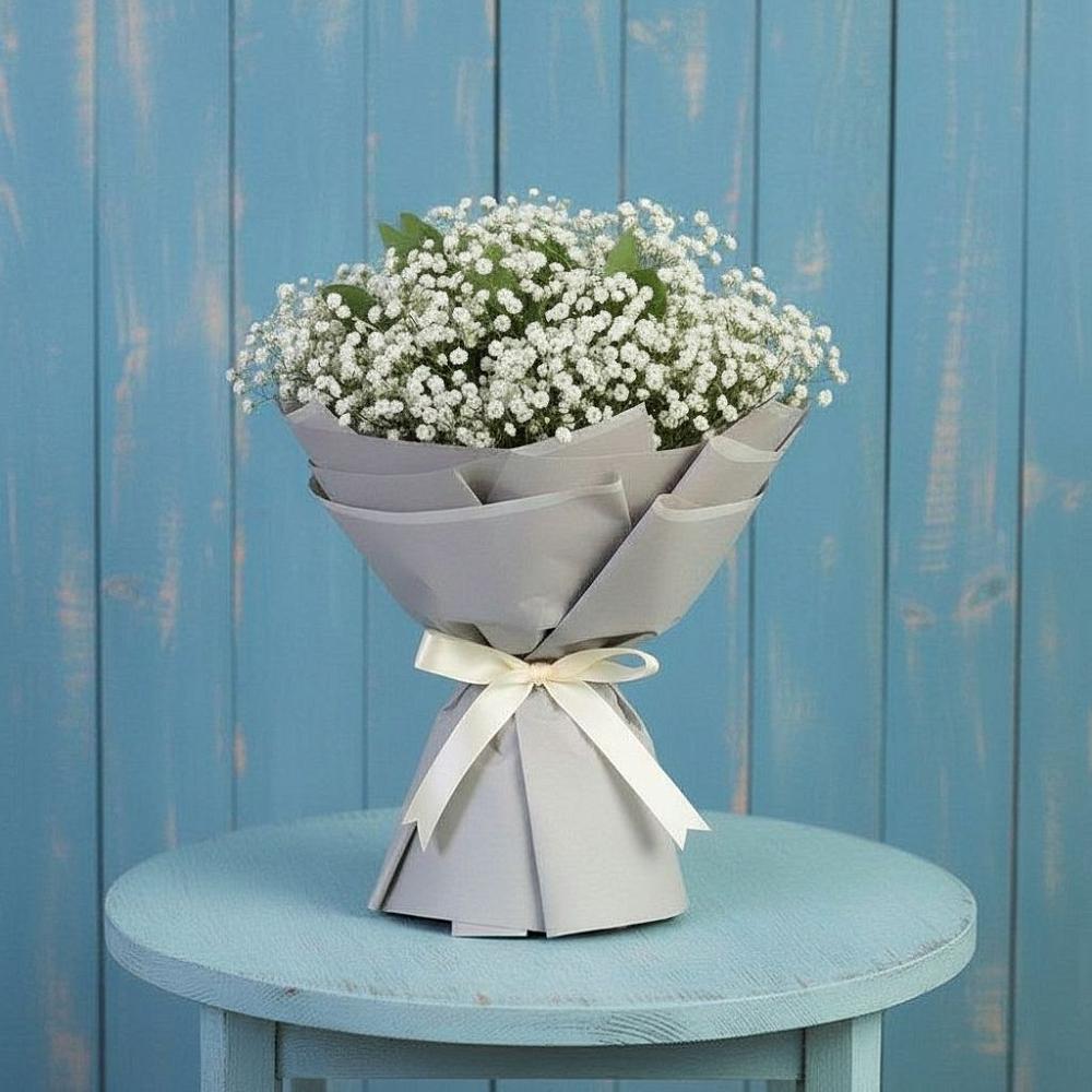 Букет цветов из: Гипсофила в Шаховской