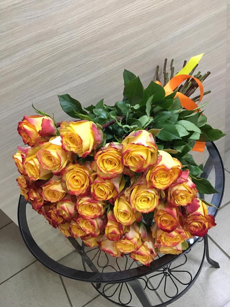 Букет Желтые розы в Шаховской