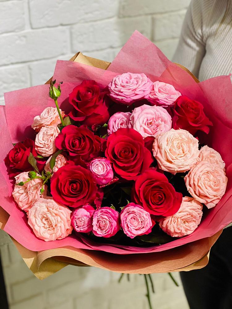 Букет цветов из: Розы в Шаховской