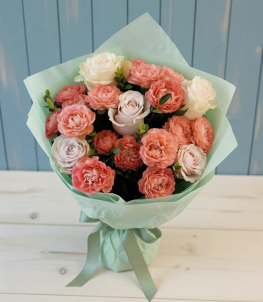 Букет цветов из: Розы в Шаховской