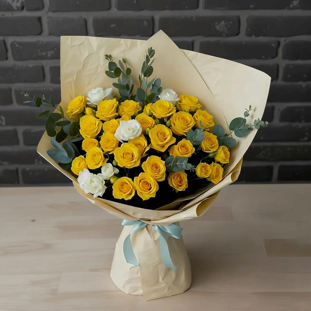 Букет цветов из: Розы в Шаховской