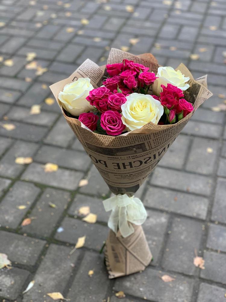 Букет цветов из: Розы в Шаховской