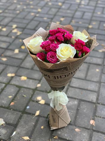 Букет цветов из: Розы в Шаховской