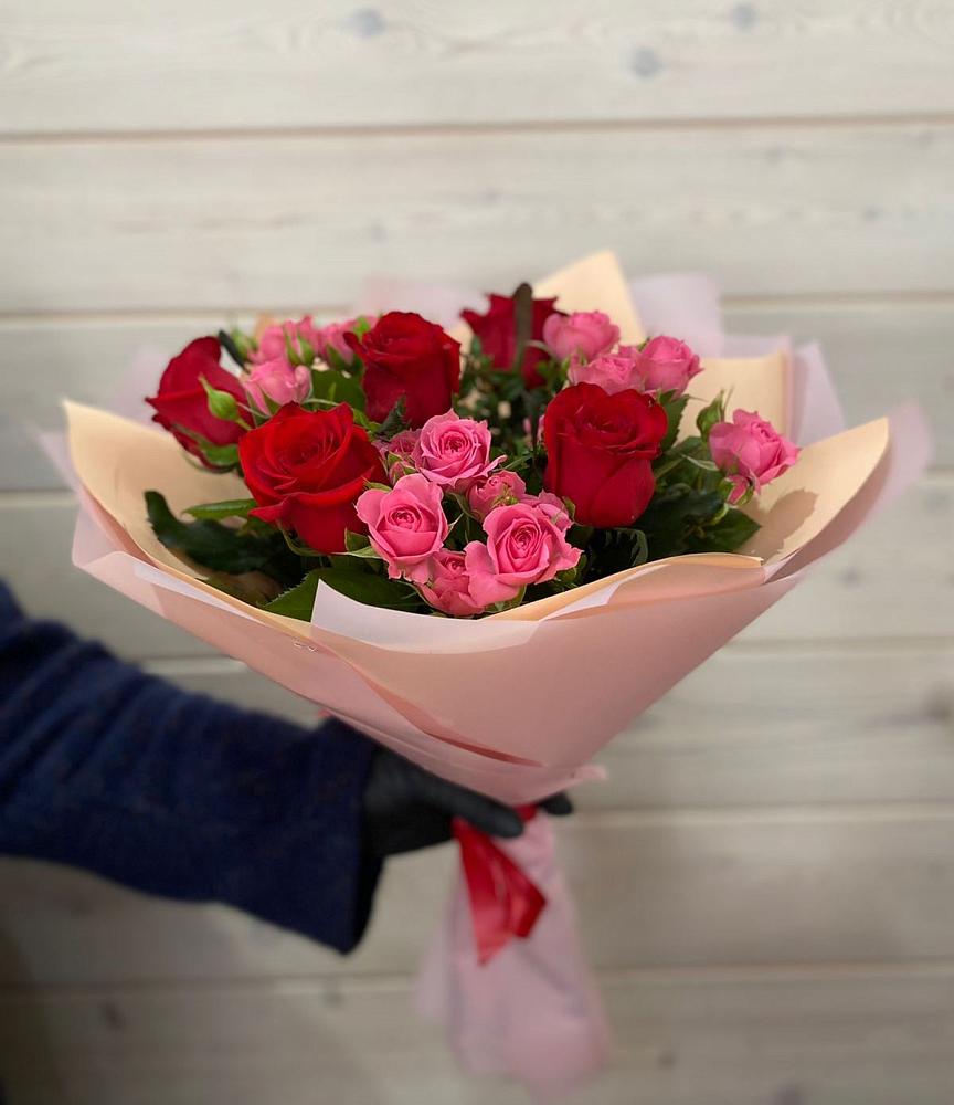 Букет цветов из: Розы в Шаховской