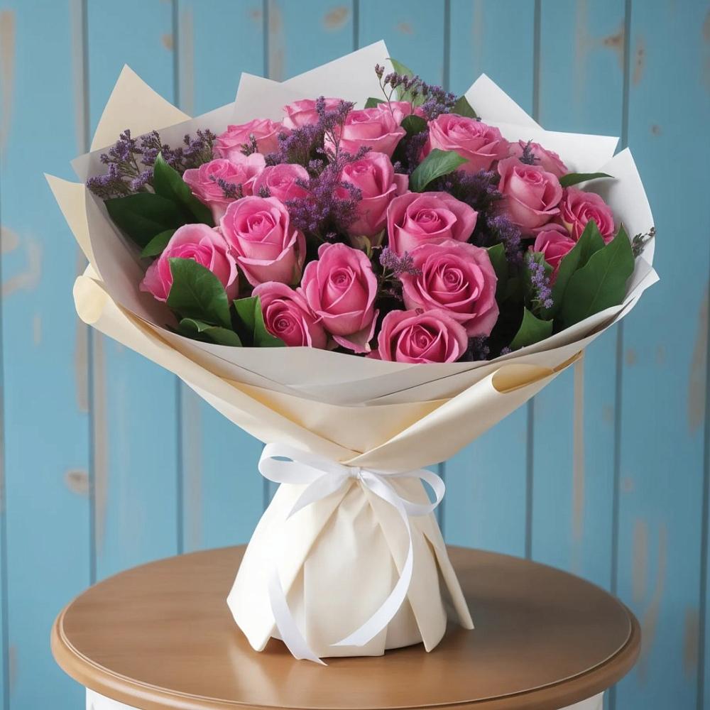 Букет цветов из: Розы в Шаховской